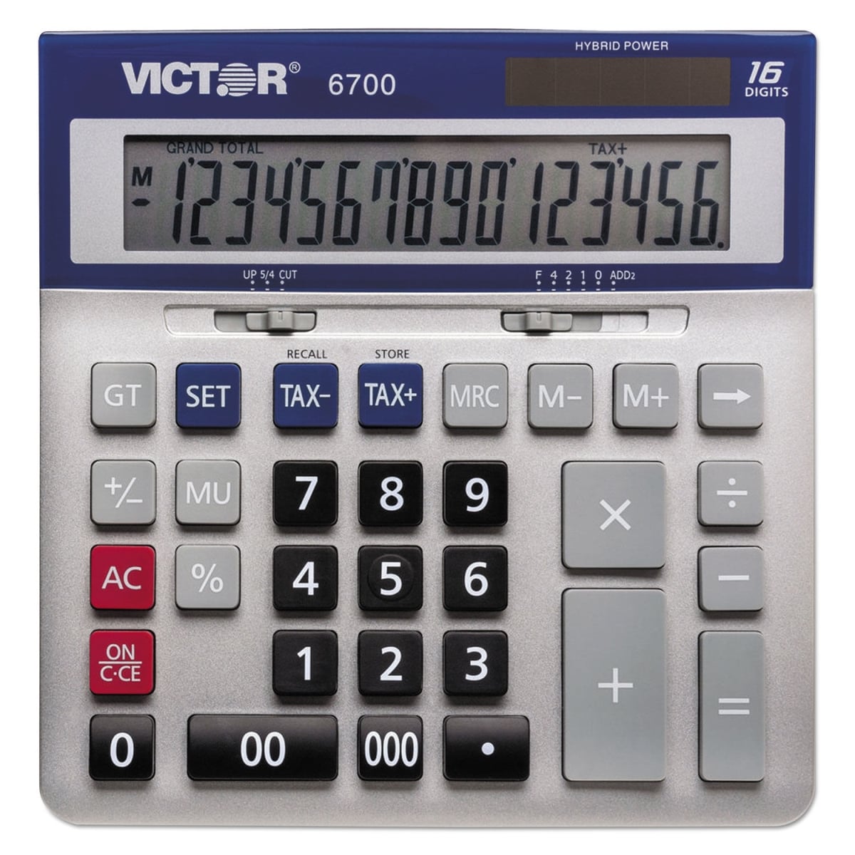 VCT6700 16-Digit LCD Large Desktop Calculator