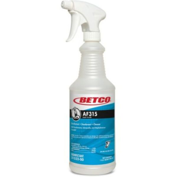 Picture of Betco BET3150400 AF315 Neutral PH Detergent & Deodorant&#44; Turquoise