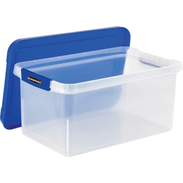 Picture of Fellowes FEL0086101 20 Liter Plastic Bankers Box Heavy-Duty File Box