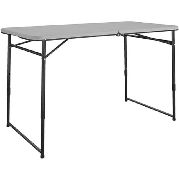 Picture of Dorel Industries CSC14400GRY1E 4 ft. Gray Indoor & Outdoor Utility Folding Table&#44; Gray