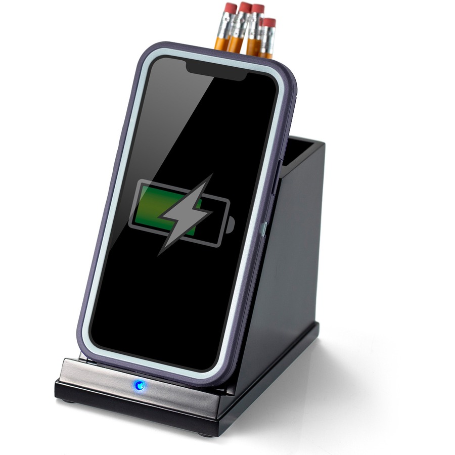 Picture of Victor Technology VCTCS100 Station Wireless Phone Charger with Pencil
