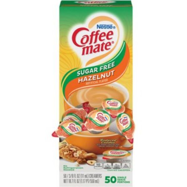 Picture of Coffee-Mate NES98468 Sugar Free Hazelnut Creamer