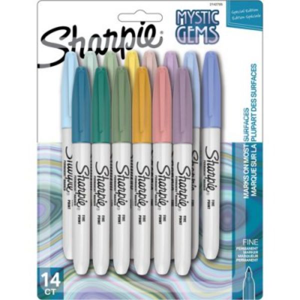 Sharpie  Mystic Gems Permanent Markers - Pack of 14