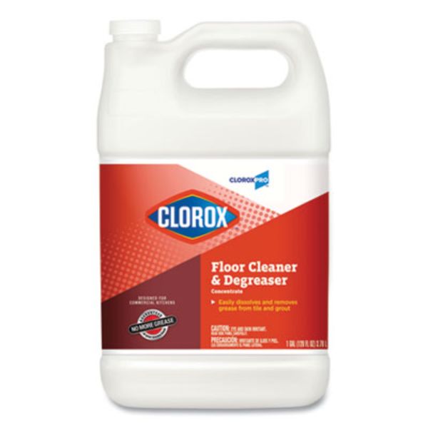 Picture of Clorox Healthcare CLO30892 1 gal Bottle Professional Floor Cleaner & Degreaser Concentrate