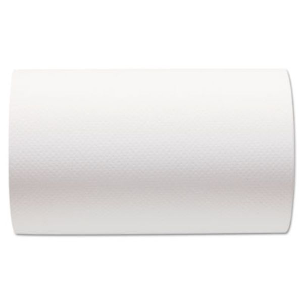 9 x 400 ft. Hardwound Paper Towel Roll, White - Nonperforated