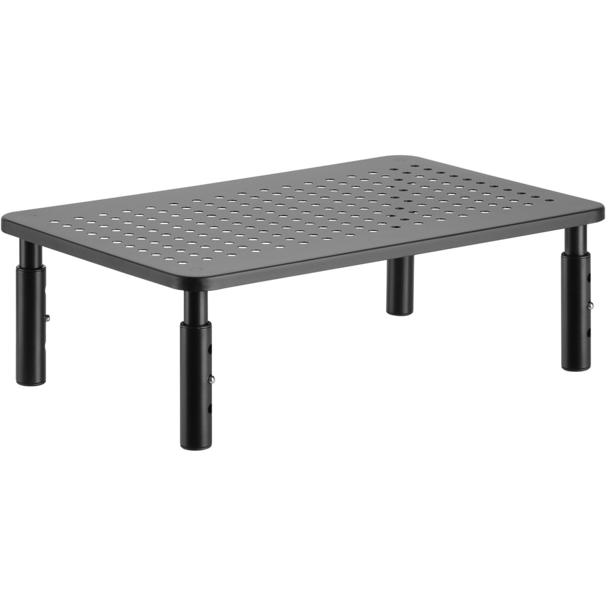 Monitor Height-Adjustable Steel Desktop Stand