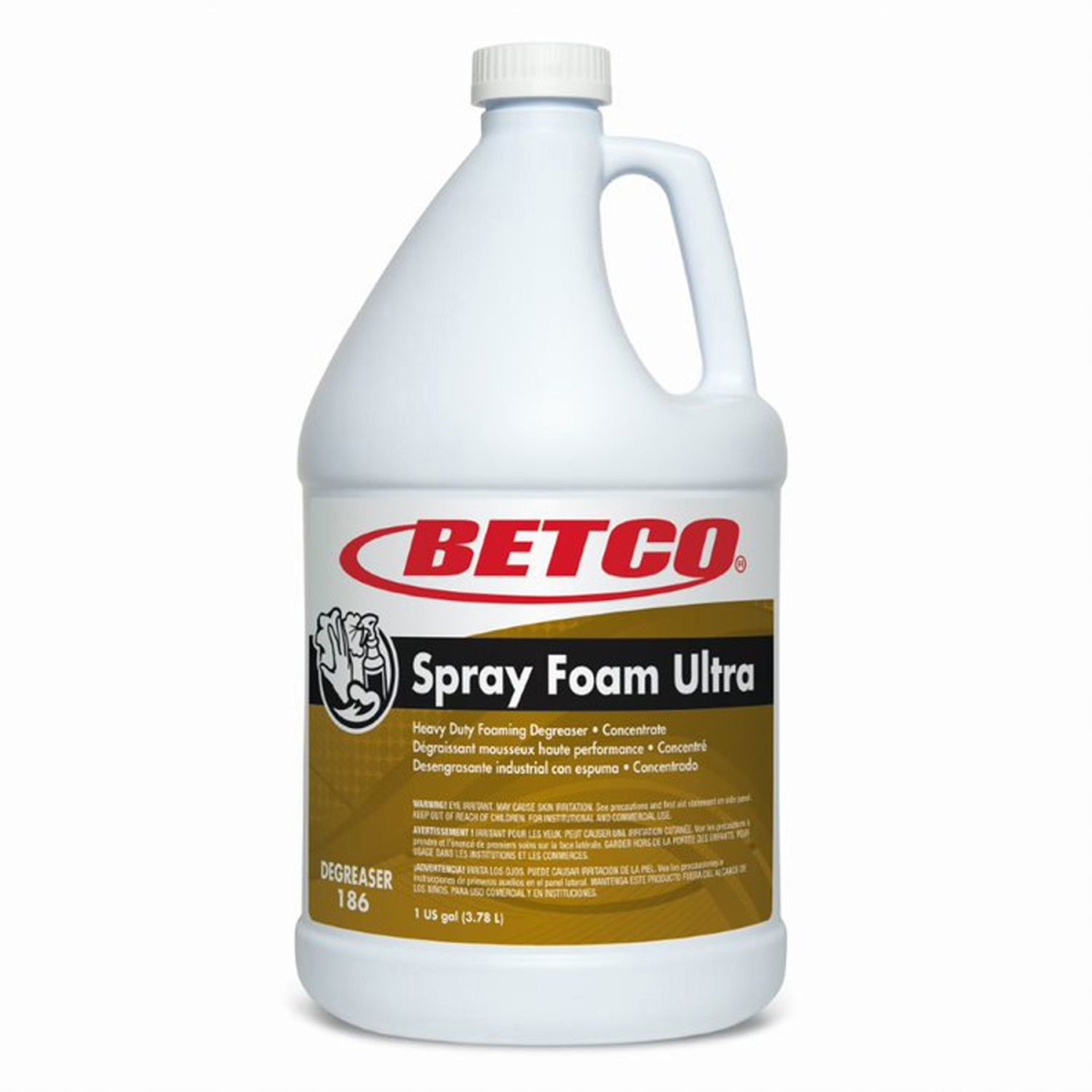Picture of Betco BET1860400 Spray Foam Ultra Degreaser&#44; Amber - Pack of 4
