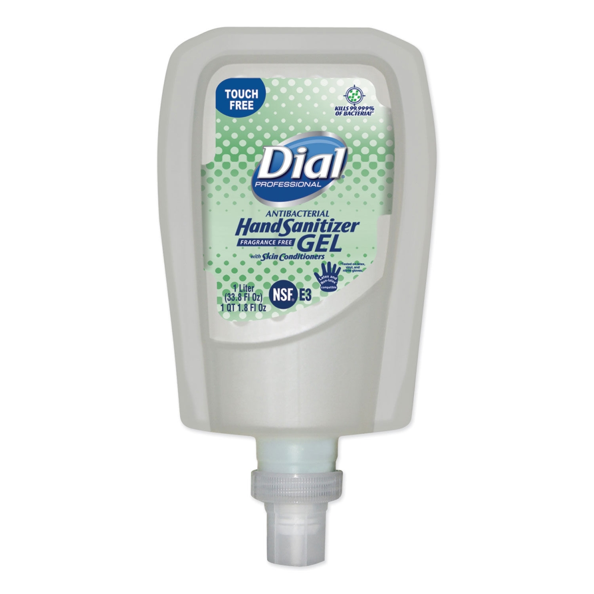 Picture of Dial Professional DIA19029 hygienic Gel Hand Sanitizer Refill for FIT Touch Free Dispenser