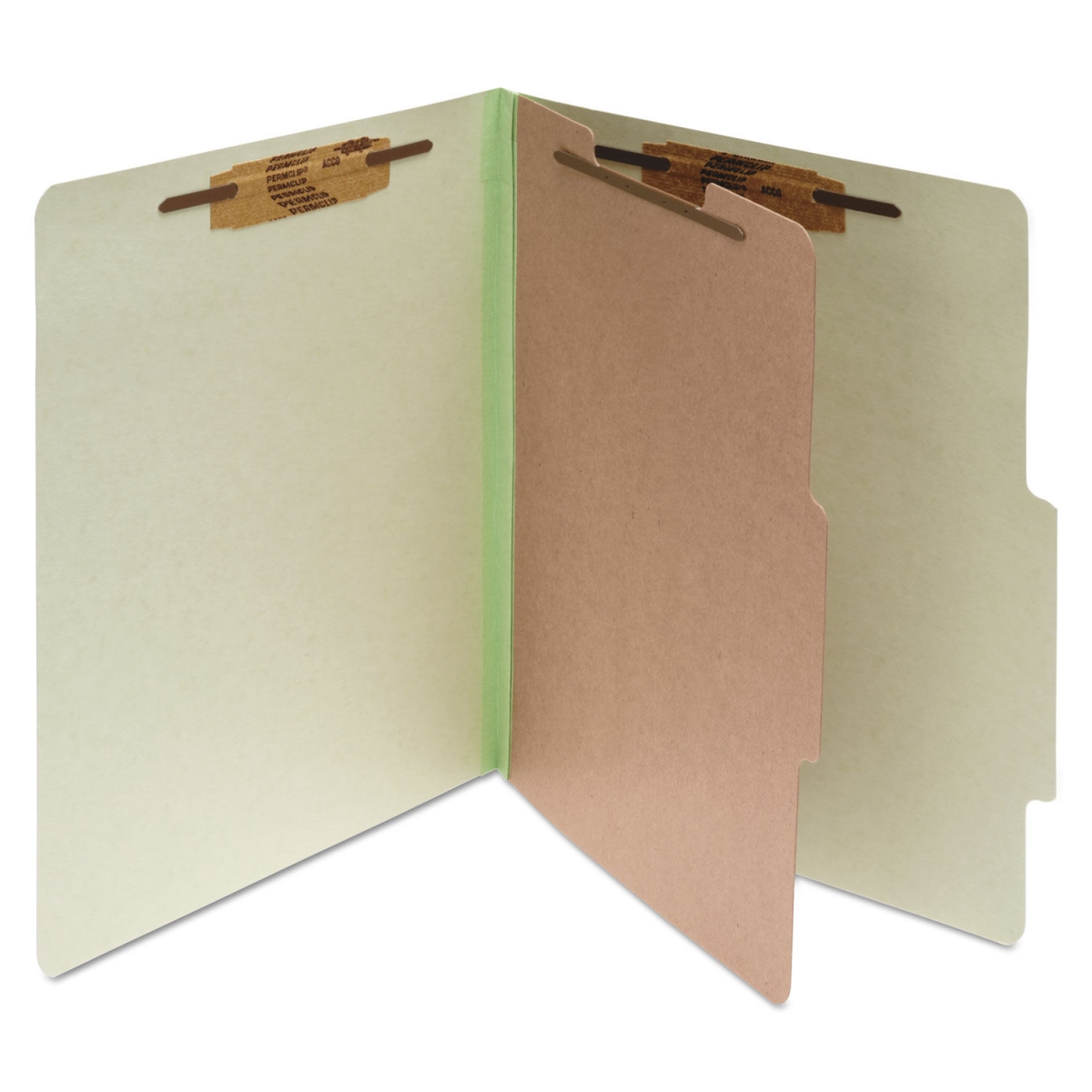 Picture of Acco ACC16044 1 Divider PSBD Pressboard Classification Folders - Pack of 10