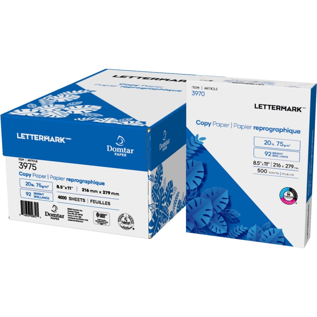 8.5 x 11 in. 20 lbs Copy Paper - Pack of 10