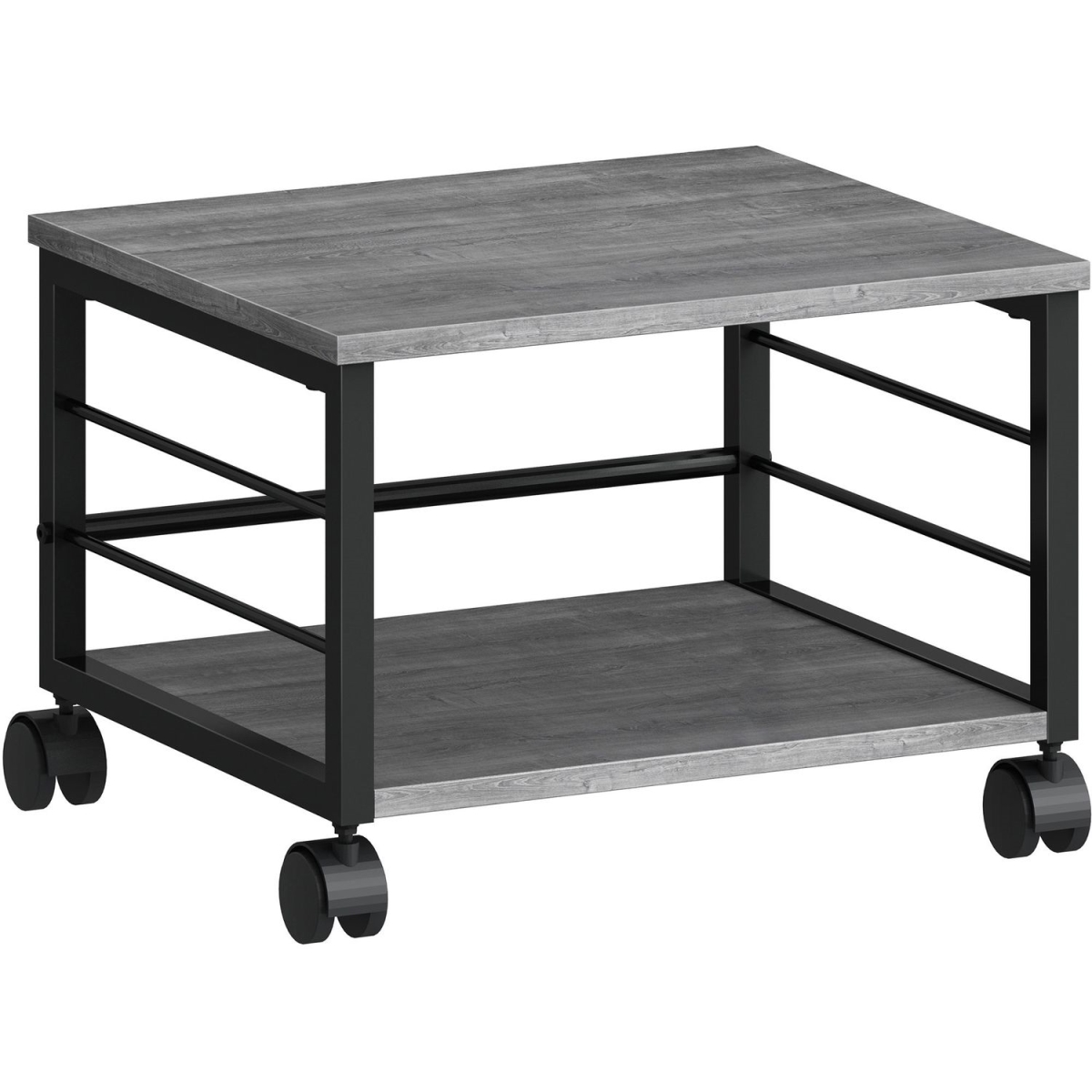 Underdesk Mobile Machine Stand, Weathered Charcoal