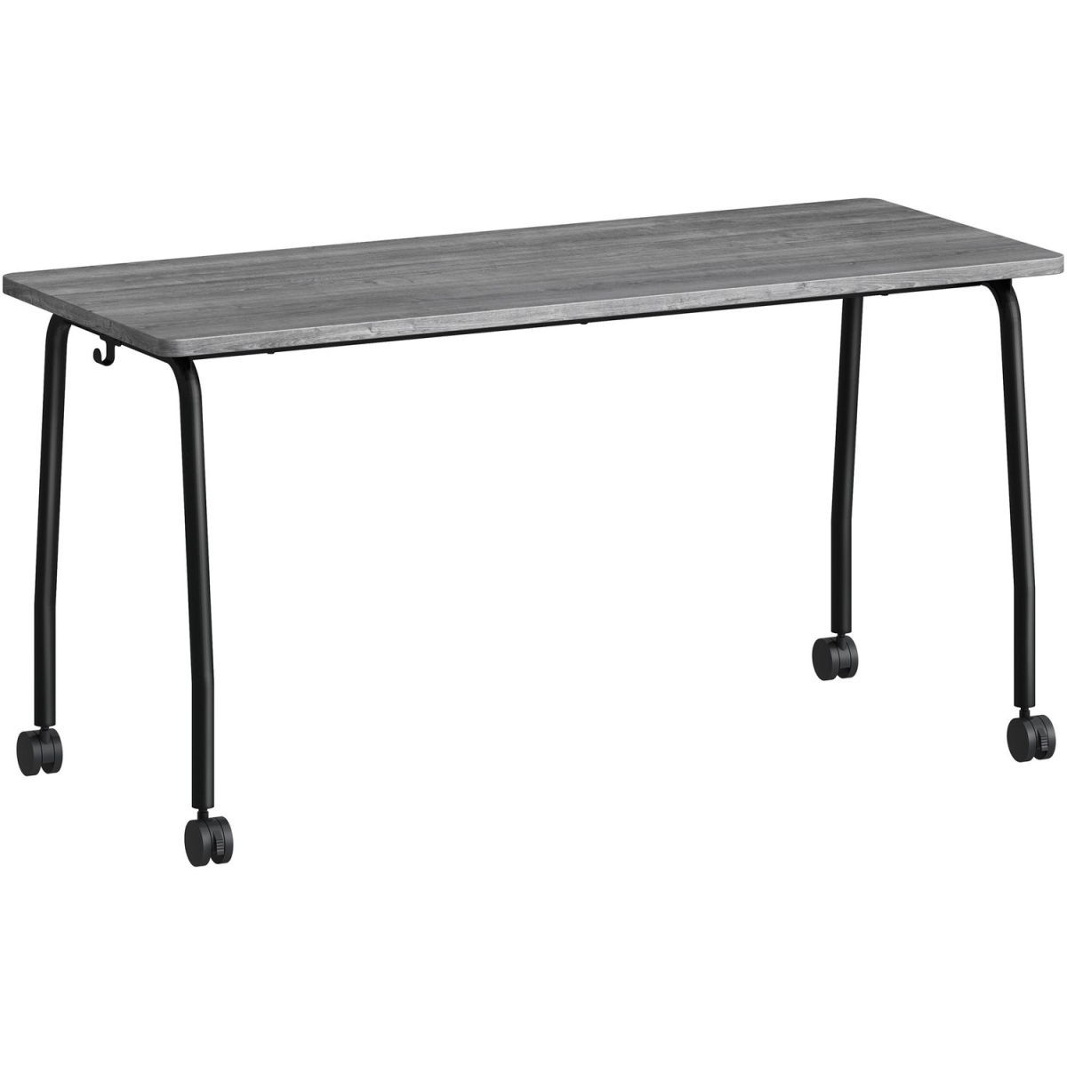 Picture of Lorell LLR60846 60 in. Training Table&#44; Weathered Charcoal & Black