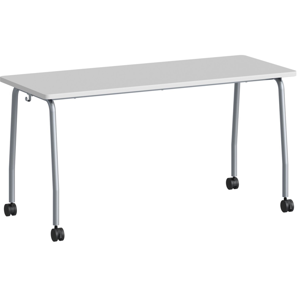 Picture of Lorell LLR60848 60 in. Training Table&#44; Gray & Silver
