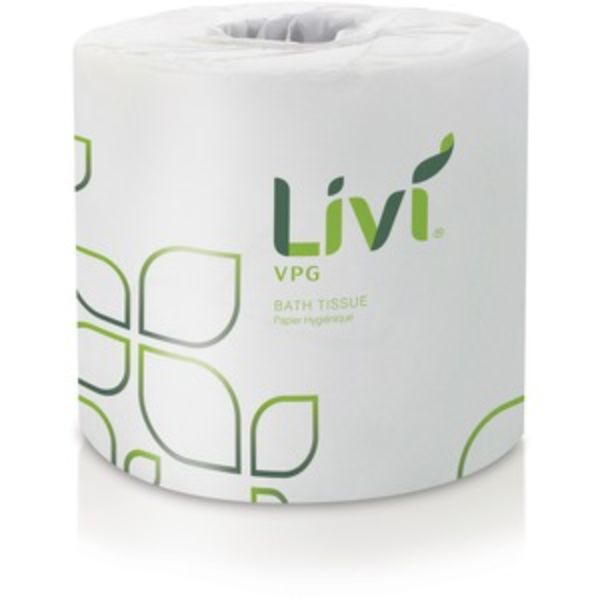 SOL21722 Roll Bath Tissue, White - Case of 400 - Pack of 96