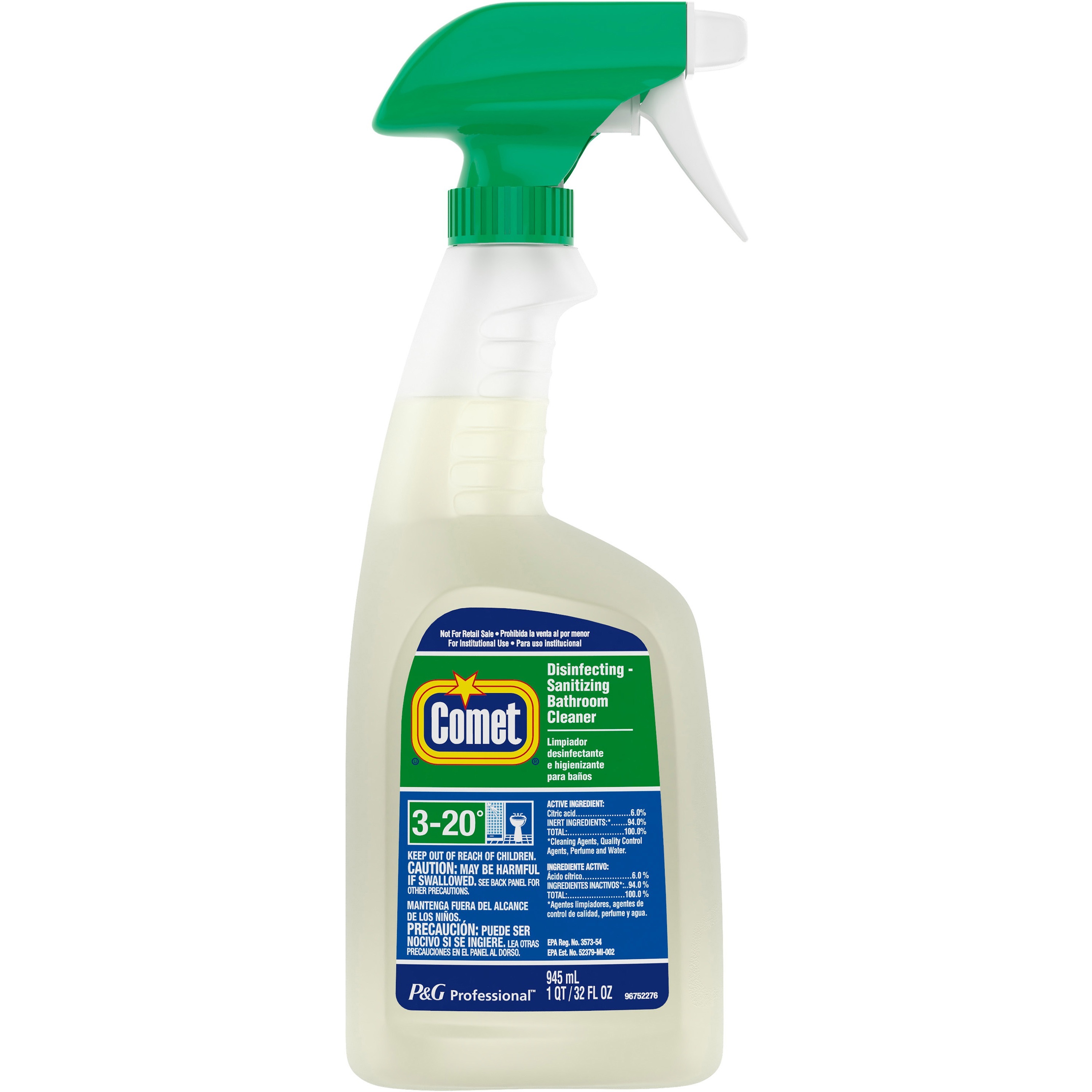 Picture of Comet PGC19214 32 oz Disinfecting-Sanitizing Bathroom Cleaner