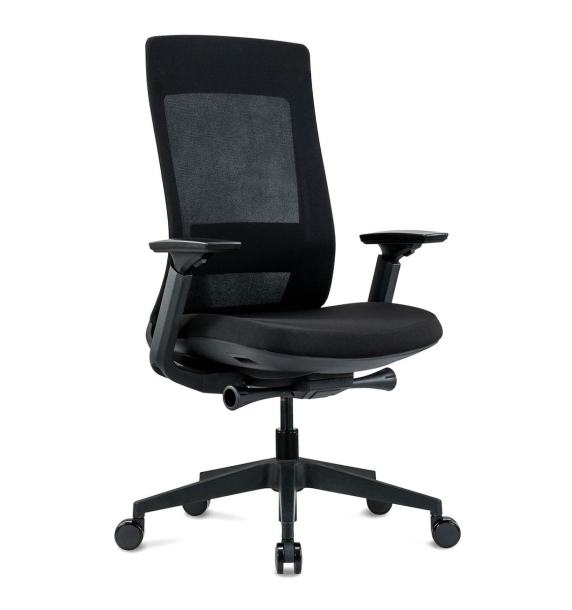 EUTELV2BLKFSBLK Elevate Mesh Back Ergonomic Office Chair - Black