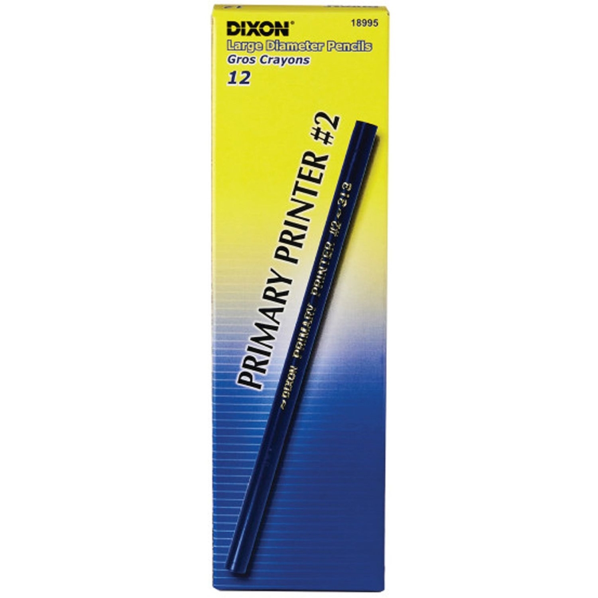 Picture of Dixon DIXX18995 No.1 Primary Printer Pencil - 12 Count