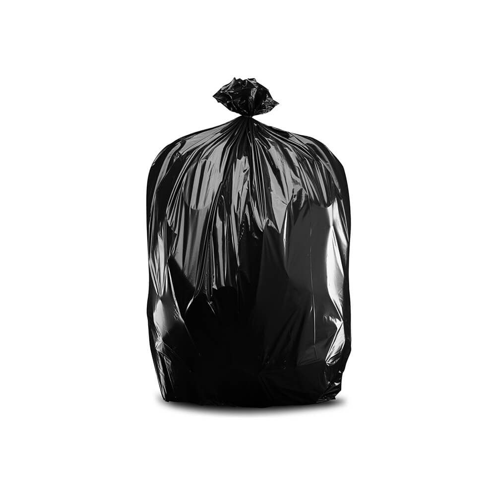 55-60 gal Heavy-duty Trash Can Liners, Black - Pack of 50