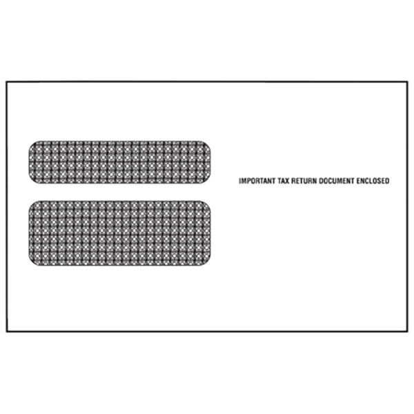 W-2 Continuous Tax Envelope, White - Pack of 24