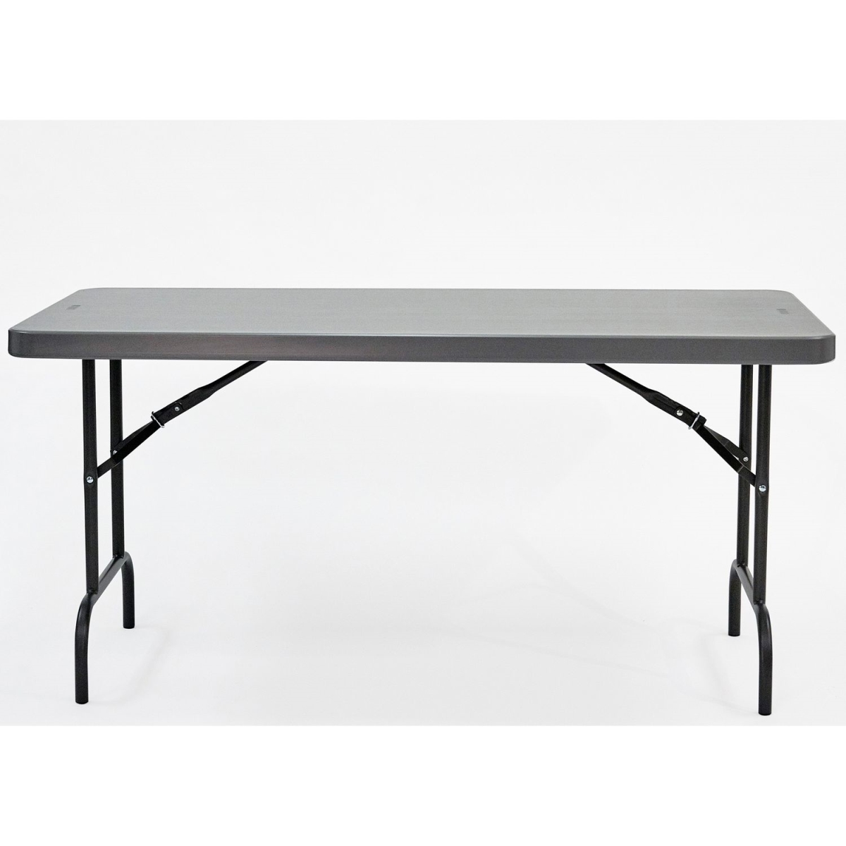Picture of Iceberg ICE65517 30 x 60 in. Powder Coated Gray Commercial Folding Table&#44; Charcoal
