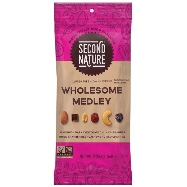 Picture of Second Nature KAR1170 2.25 oz Wholesome Medley Trail Mix Chocolate