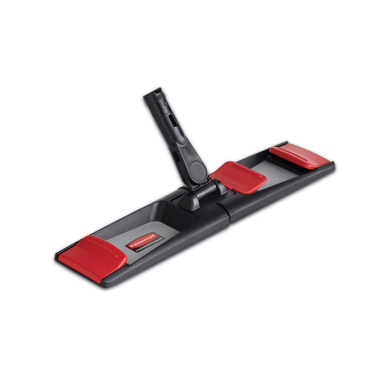 18 in. Adaptable Flat Mop Frame, Black, Gray & Red