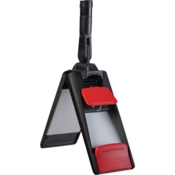 18 in. Adaptable Frame Mop Flat, Black - Pack of 12