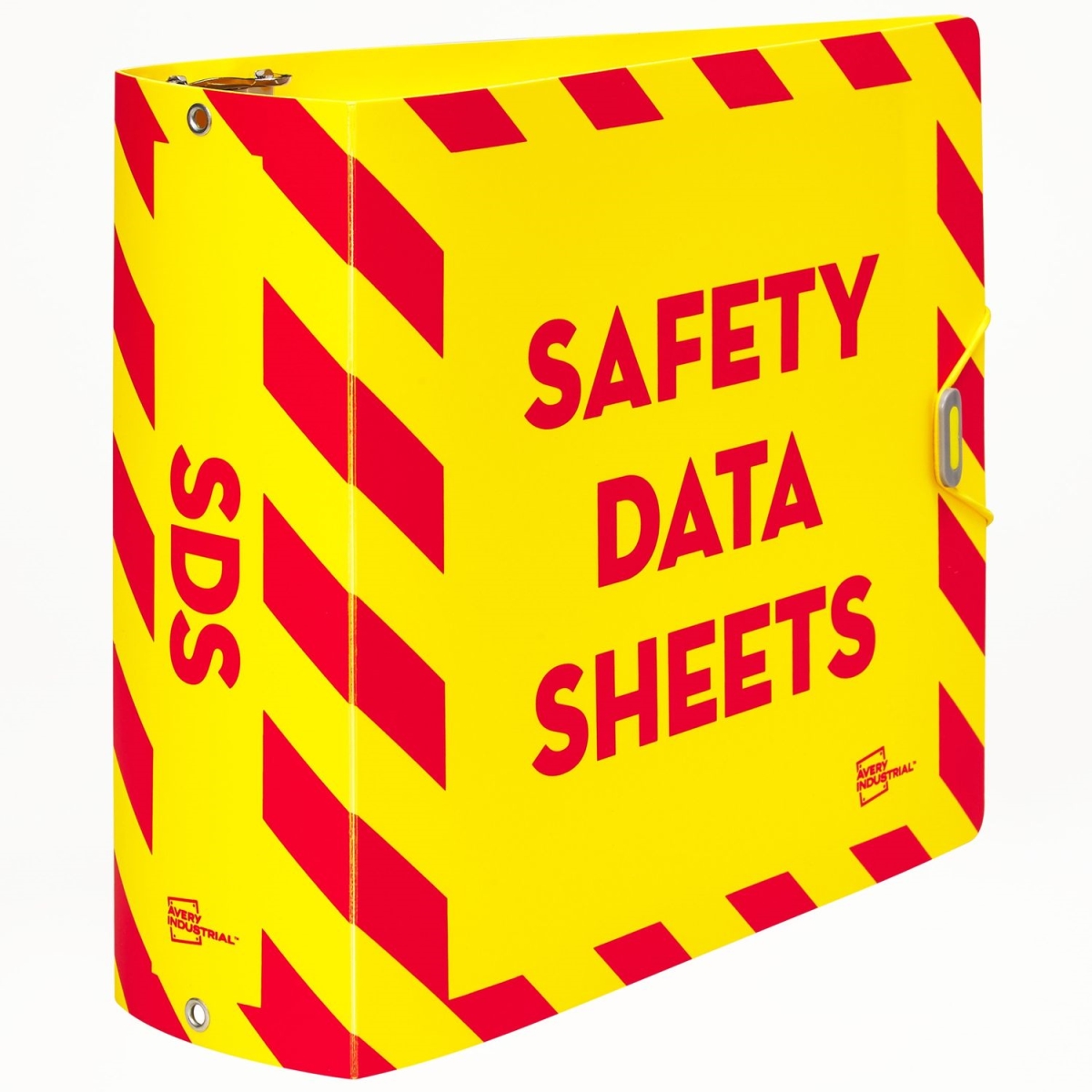 3 in. UltraDuty Ring Binder, Yellow & Red