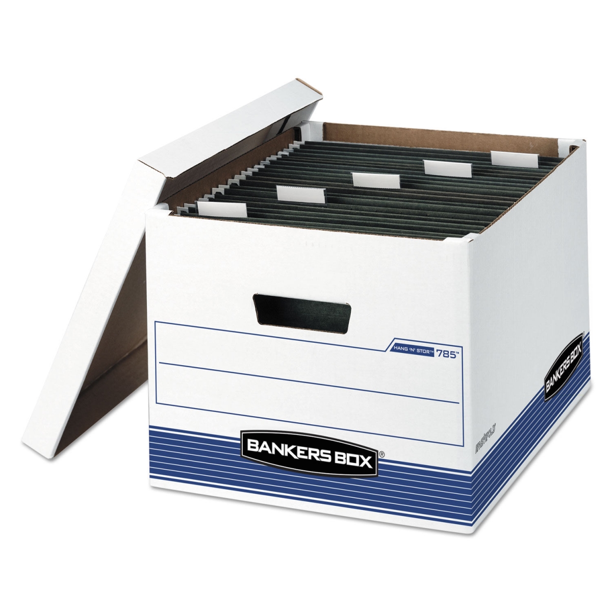 Picture of Bankers Box FEL00785 Letter & Legal Files Box Hang-N-Storage - Pack of 4