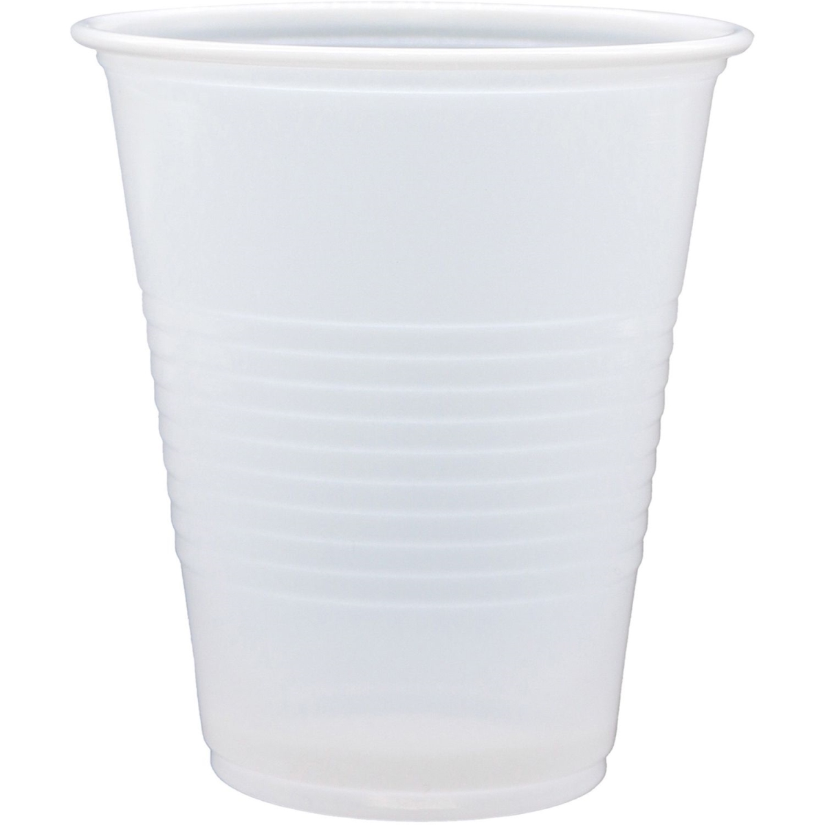 Picture of Genuine Joe GJO10436 7 oz Plastic Beverage Cups, Translucent - Pack of 2500