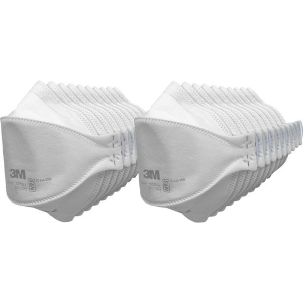 Picture of 3M MMM9205P20DC Aura N95 Particulate Respirator Face Mask&#44; White - Pack of 20