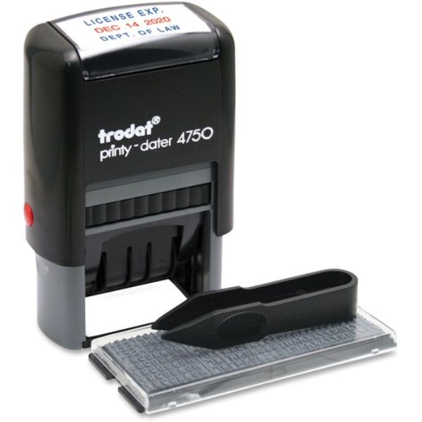 1 x 1.63 in. Trodat Do-it-Yourself Date Stamp, Assorted
