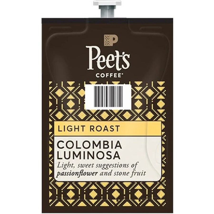 Picture of Luigi Lavazza SPA LAV48037 Fresh Pack Light Roast Peets Cafe Colombia Luminosa Coffee - Pack of 76