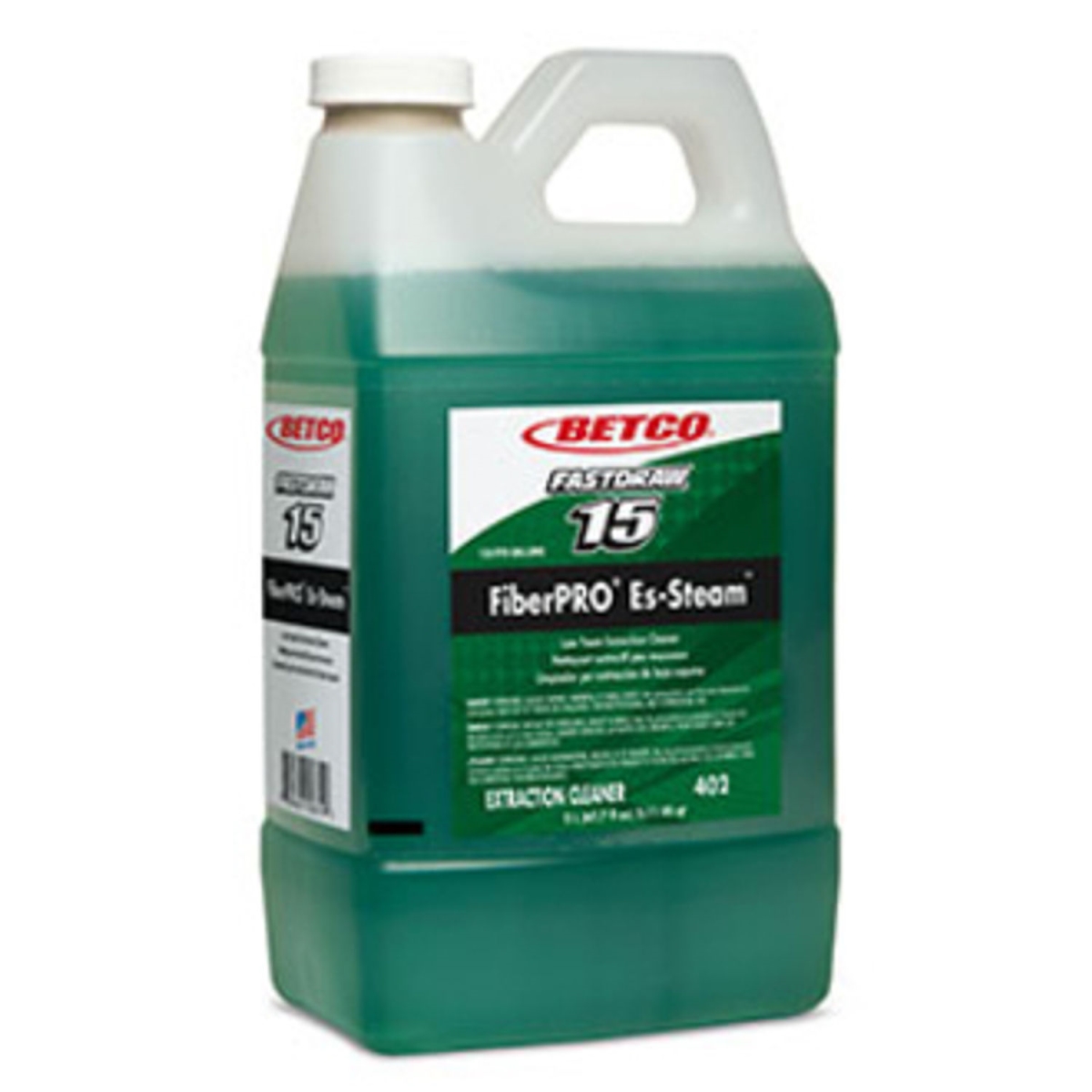 BET4024700 FiberPRO Es-Steam Carpet Cleaner, Green - Pack of 4