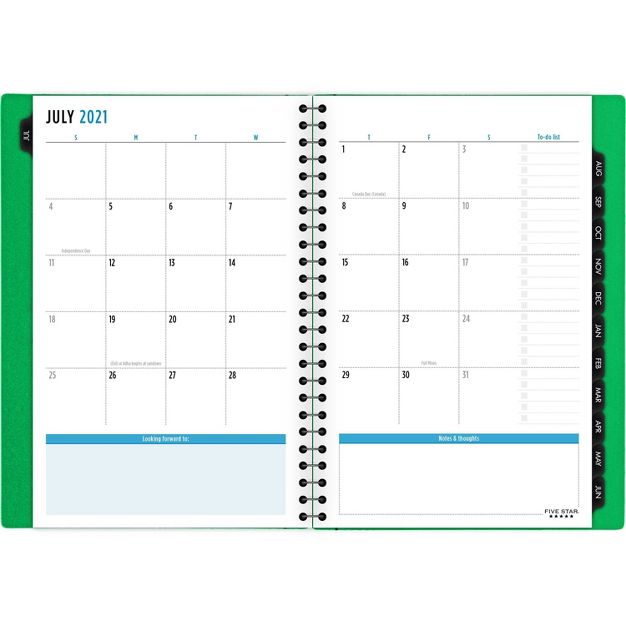 Picture of Acco Brands AAGCAW45000 8.5 x 5.5 in. Five Star Advance Academic Weekly & Monthly Planner&#44; Multicolor - Small