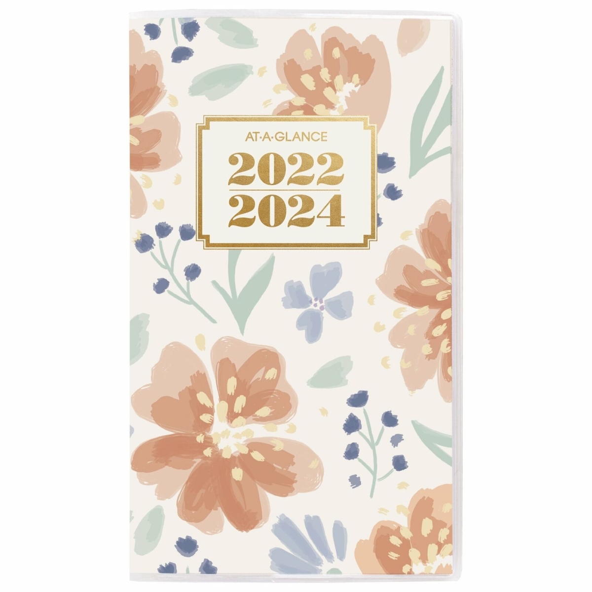 Picture of ACCO AAG1613F021A Badge Floral Weekly Monthly Planner - Small