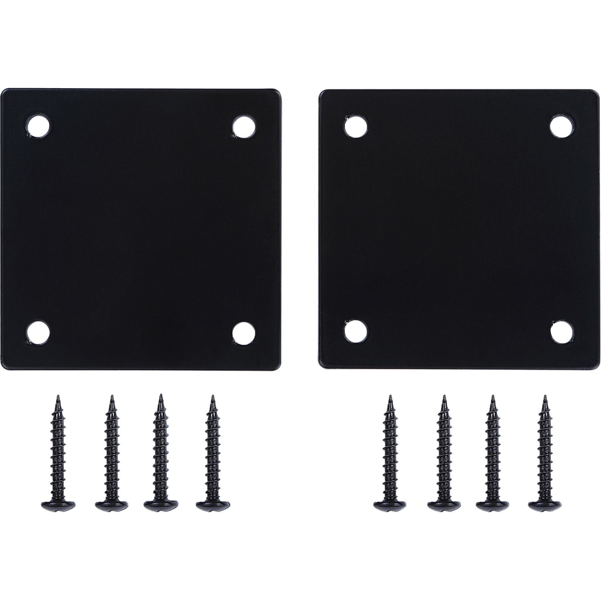 Mounting Plate for Modular Device, Black - Pack of 2