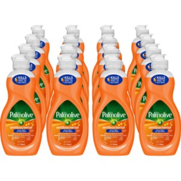 Picture of Colgate-Palmolive CPCUS07370ACT 8 oz Antibacterial Ultra Dish Soap Detergent&#44; Orange - Pack of 16