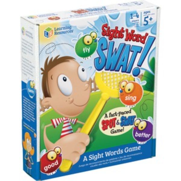 Picture of Learning Resources LRNLER8598 Words Swat A Sight Words Game