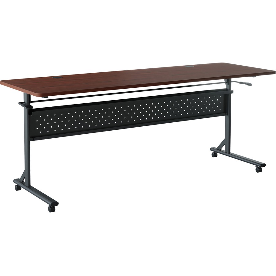 24 x 72 in. Shift 2.0 Flip & Nesting Mobile Table, Mahogany