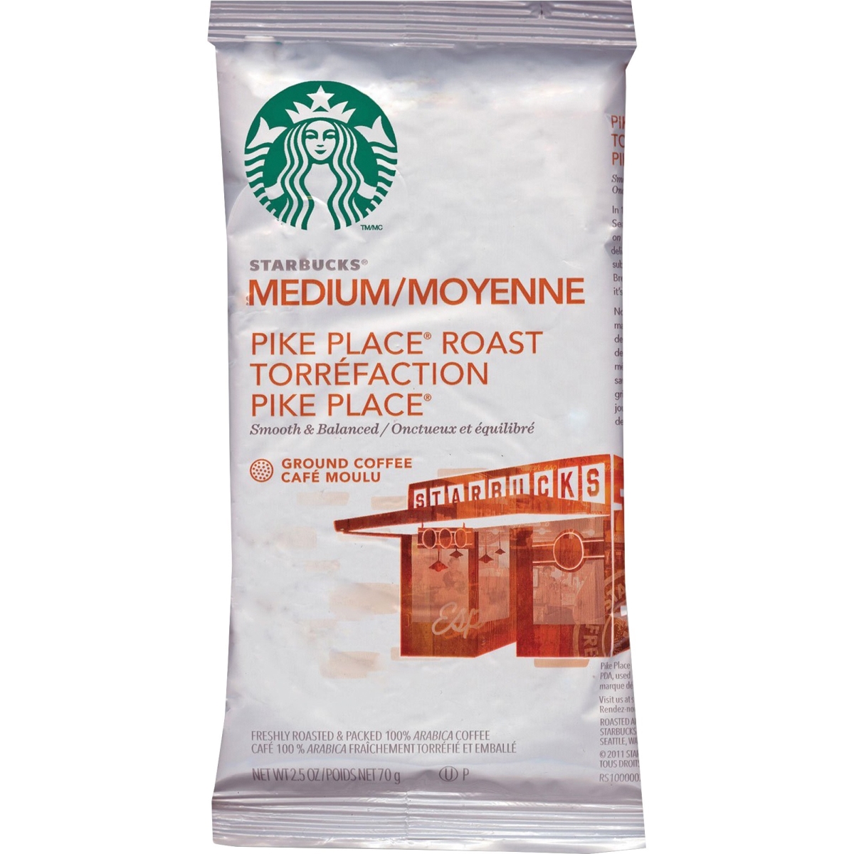 Picture of Starbucks SBK12411960 2.5 oz Pike Place Coffee