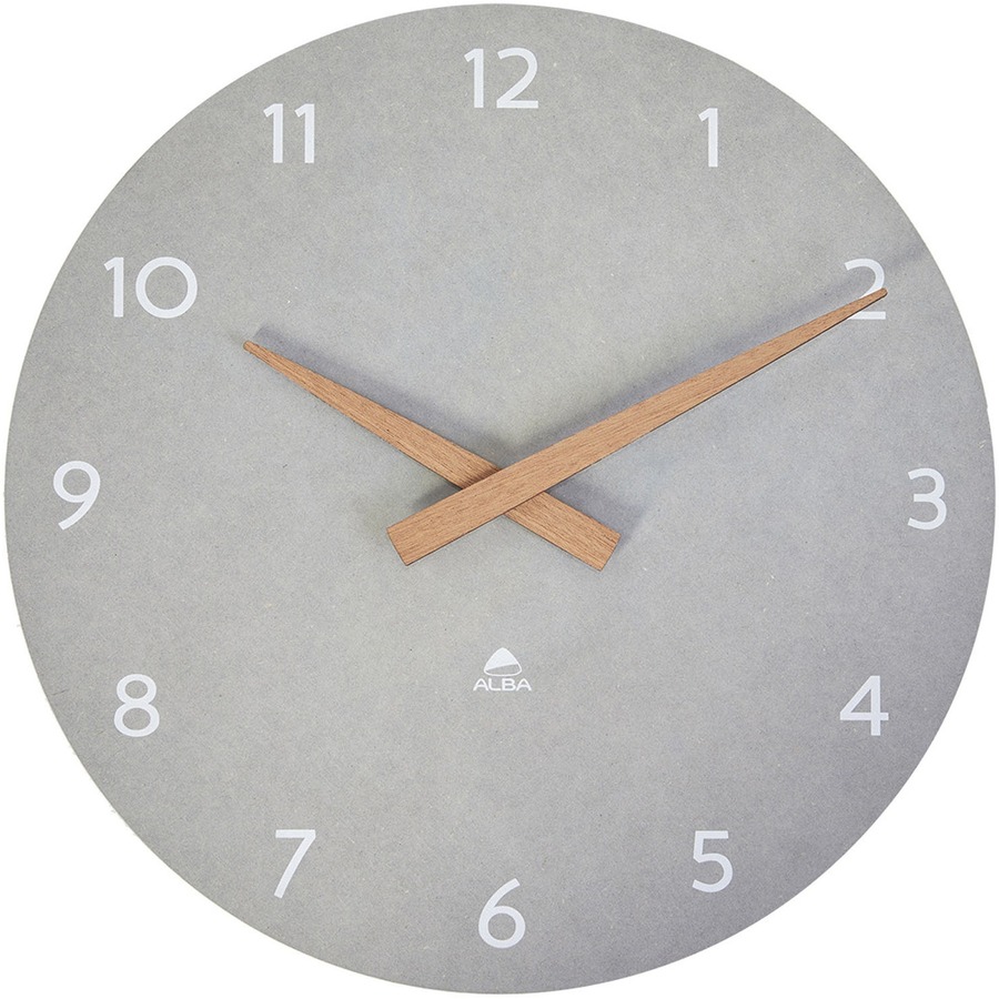 Picture of Alba ABAHORMILENAG Hormilena Analog Quartz Wall Clock, Grey