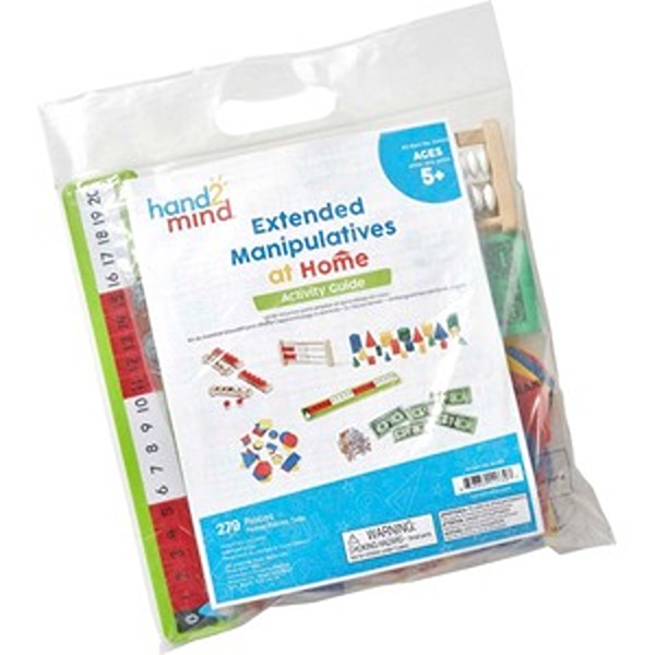 Picture of Learning Resources LRNH2M94463 K-2 Extended Math Manipulatives Kit