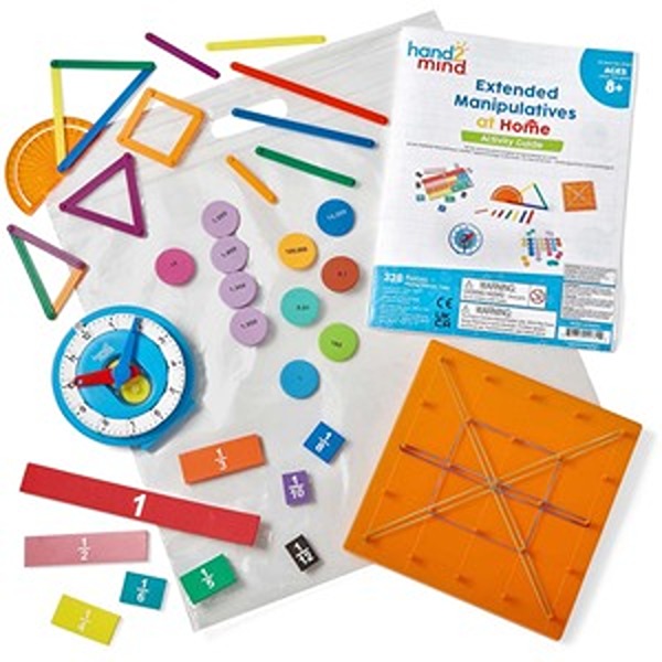 Picture of Learning Resources LRNH2M94464 Extended Manipulative Home Kit