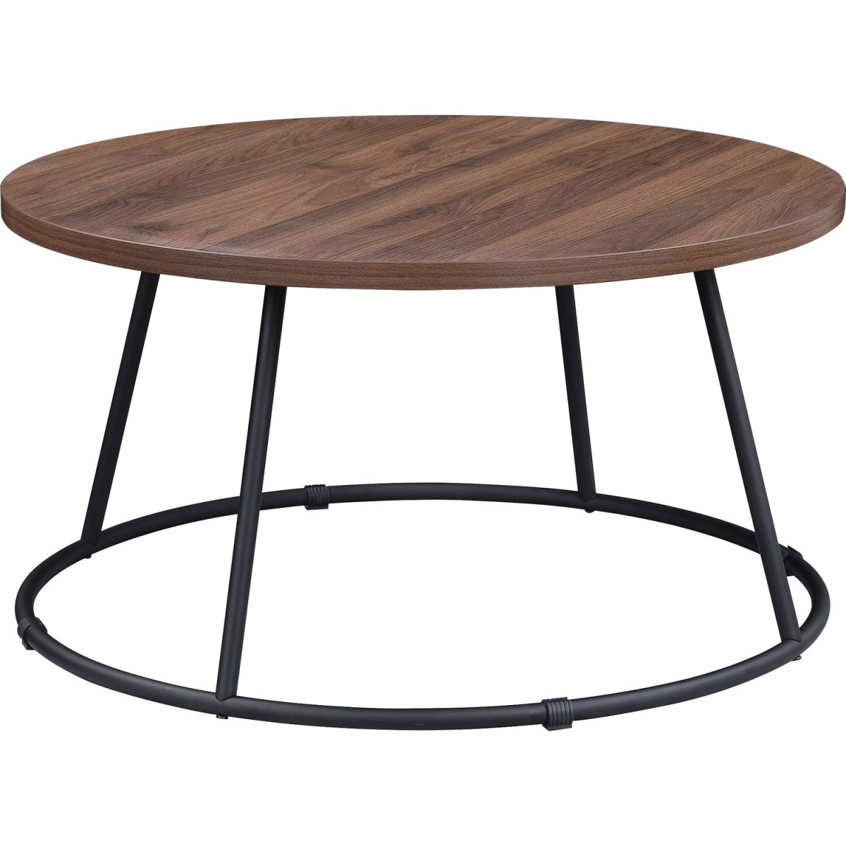 LLR16259 Round Coffee Table, Walnut
