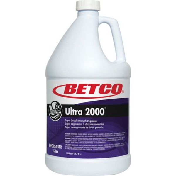 128 fl oz Ultra 2000 Super Degreaser Concentrate Liquid, Green - Pack of 4