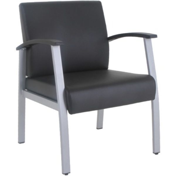 Mid-Back Healthcare Guest Chair, Black