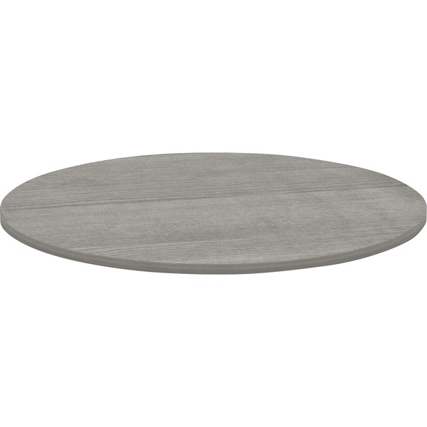 LLR69587 Weathered Charcoal Laminate Round Conference Table