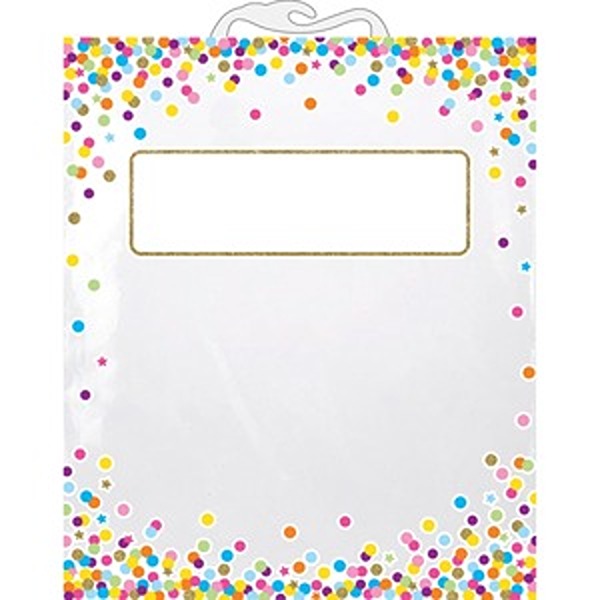 Picture of Ashley ASH10566 Student Carry Storage Bag, Clear - Pack of 6
