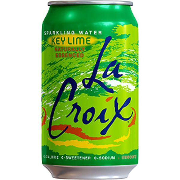 Picture of LaCroix LCX40108 12 fl oz Key Lime Flavored Sparkling Water, Pack of 2